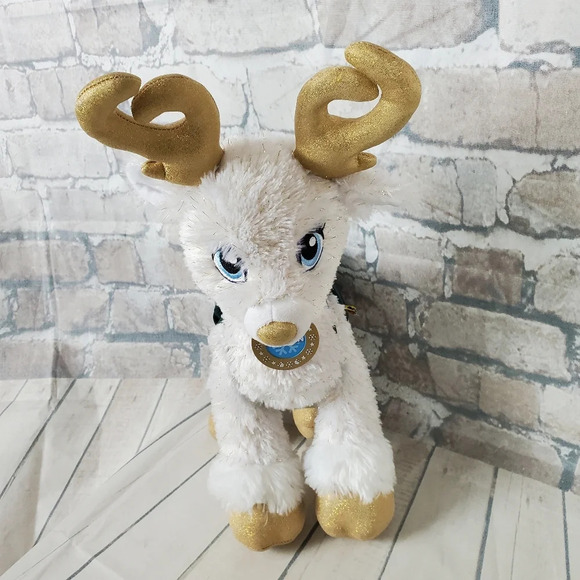 Build-A-Bear Golden Glisten Reindeer - Picture 4 of 14